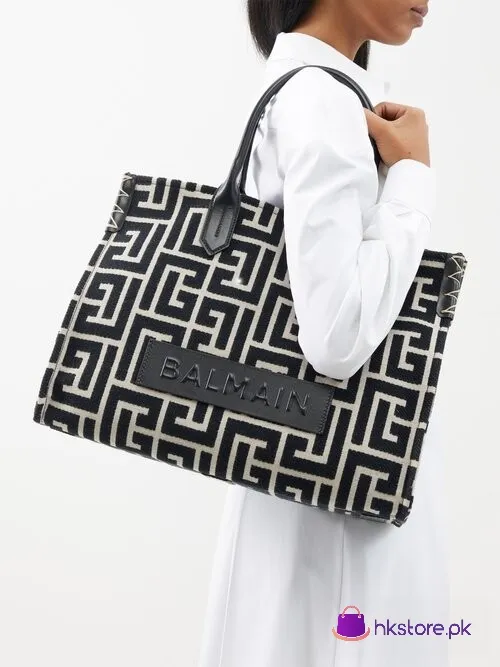 Balmain Tote Bag Pattern 