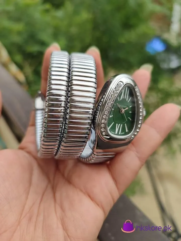 Best Price Bvlgari watch Full silver Steel chain 