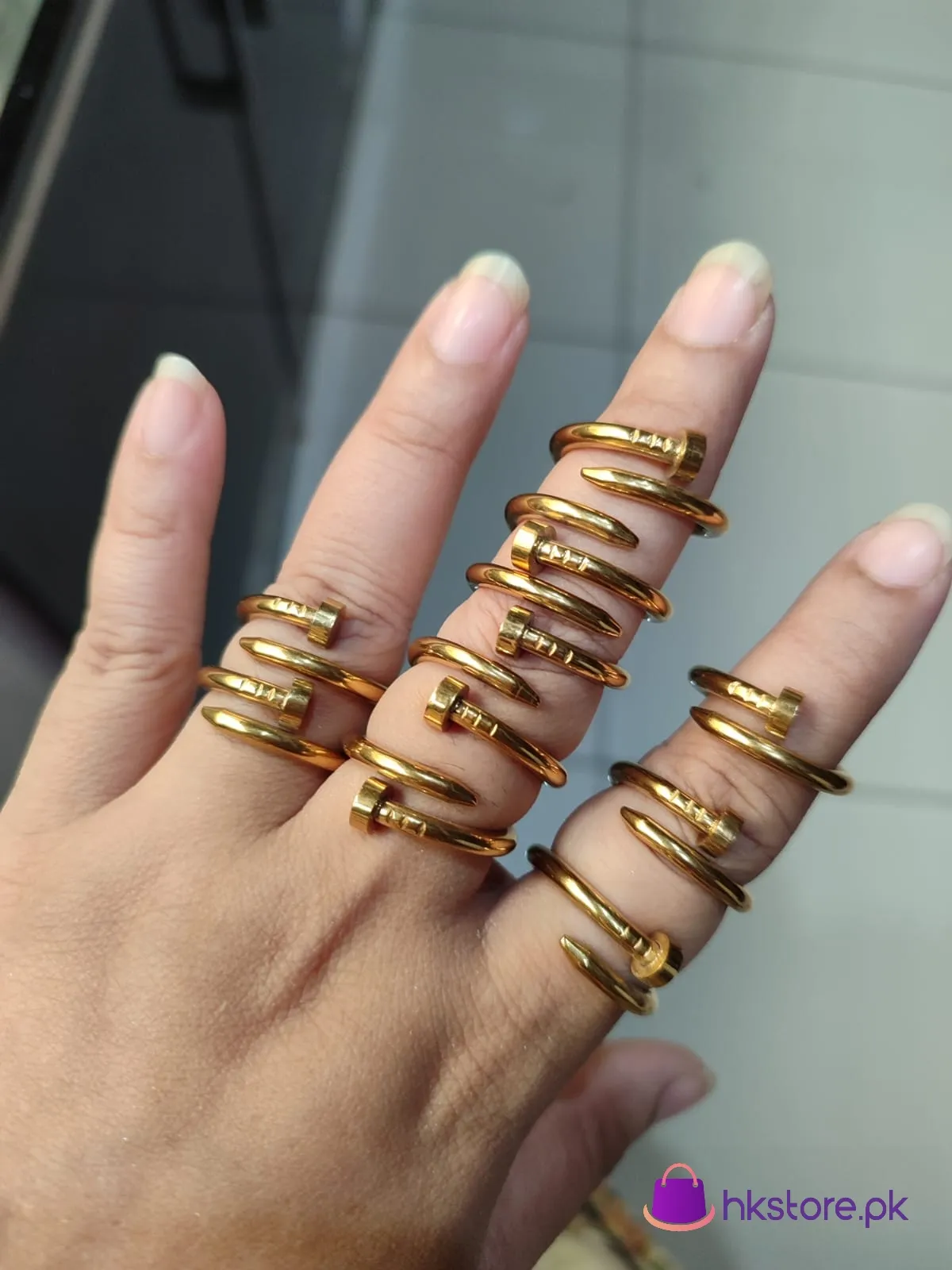 Cartier Nail Rings 