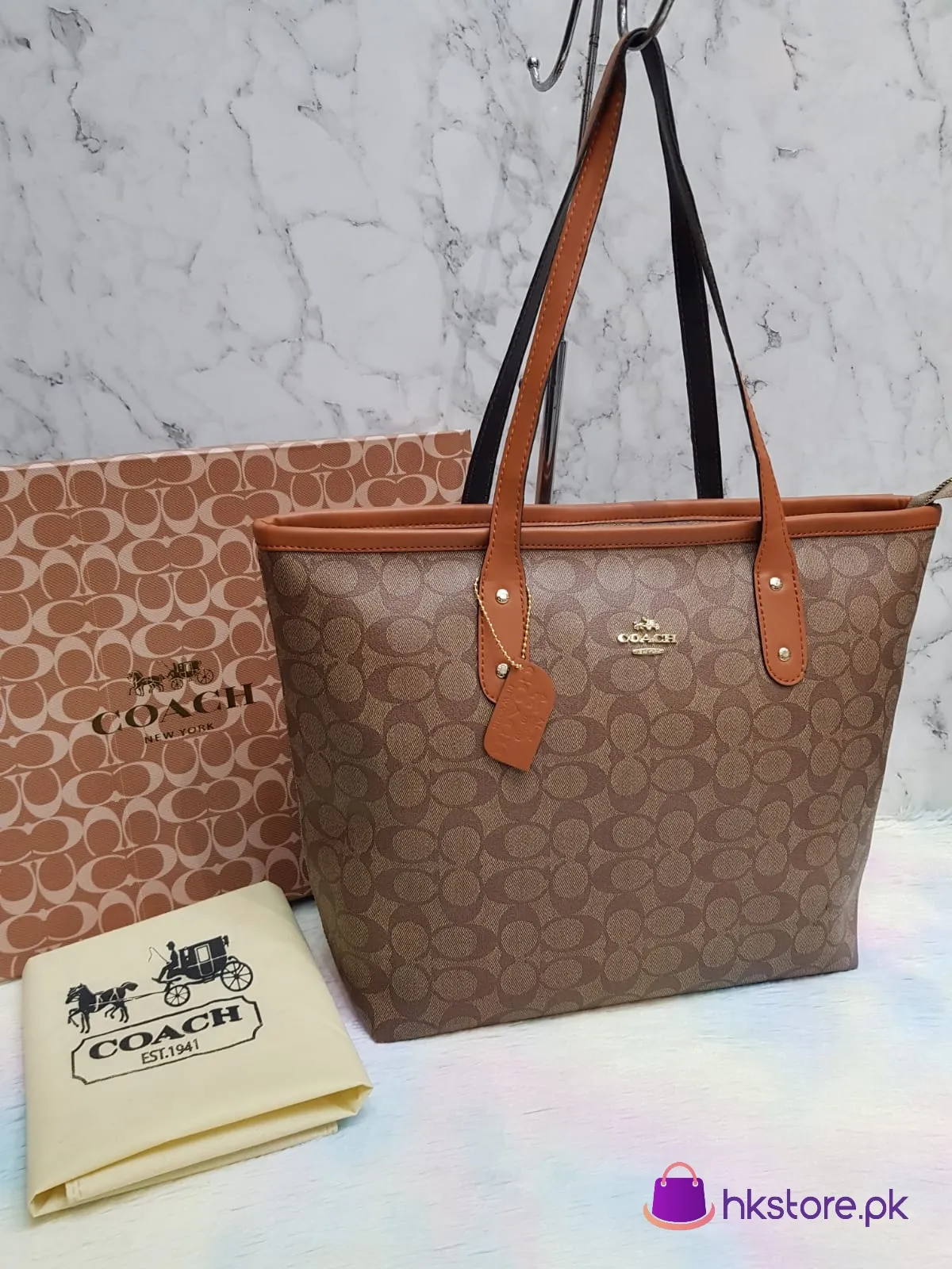 Coach Tote With Box