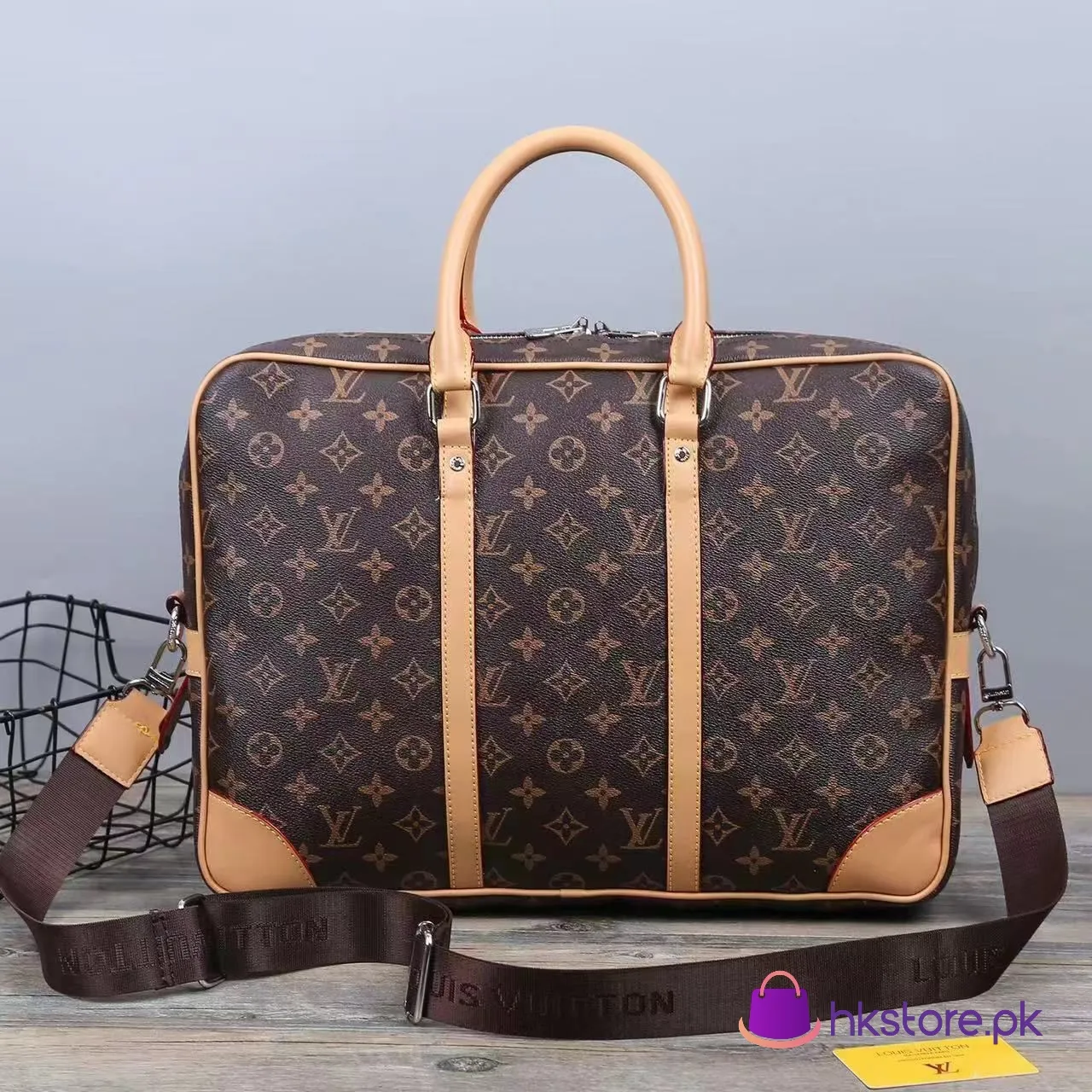 Lv Alphabet Laptop Bag 