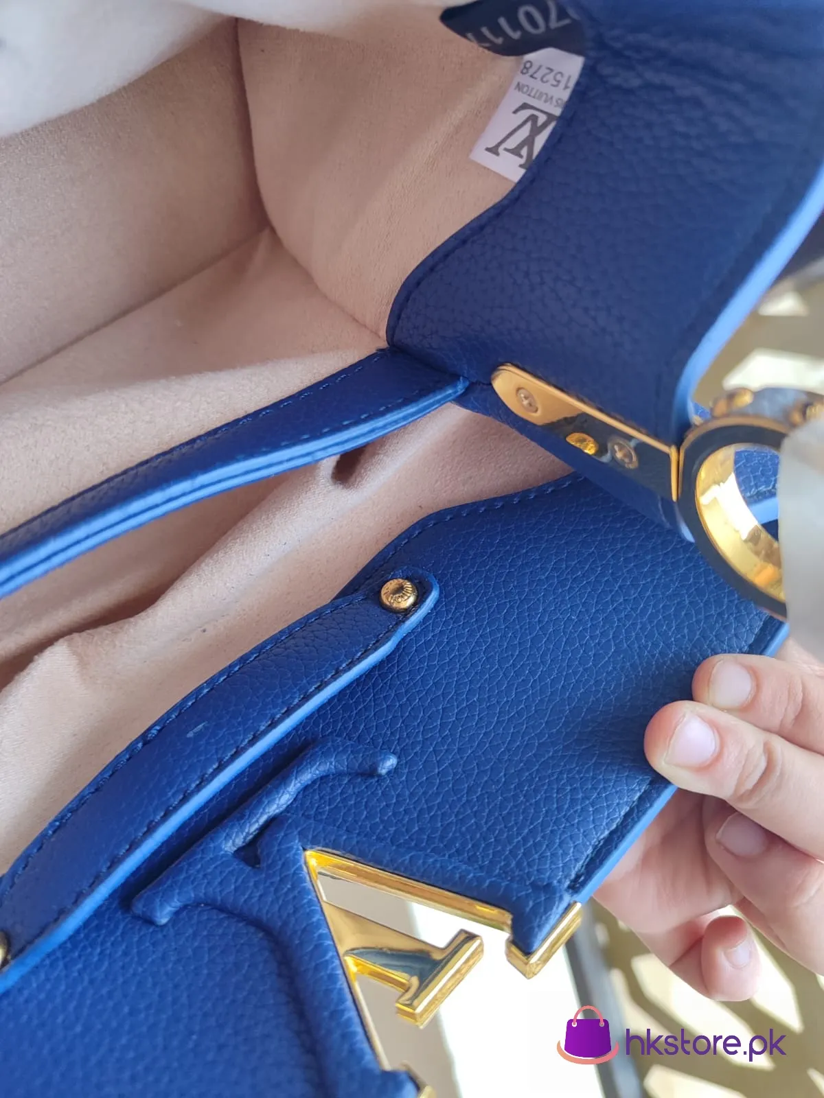 Lv Blue Handbag 