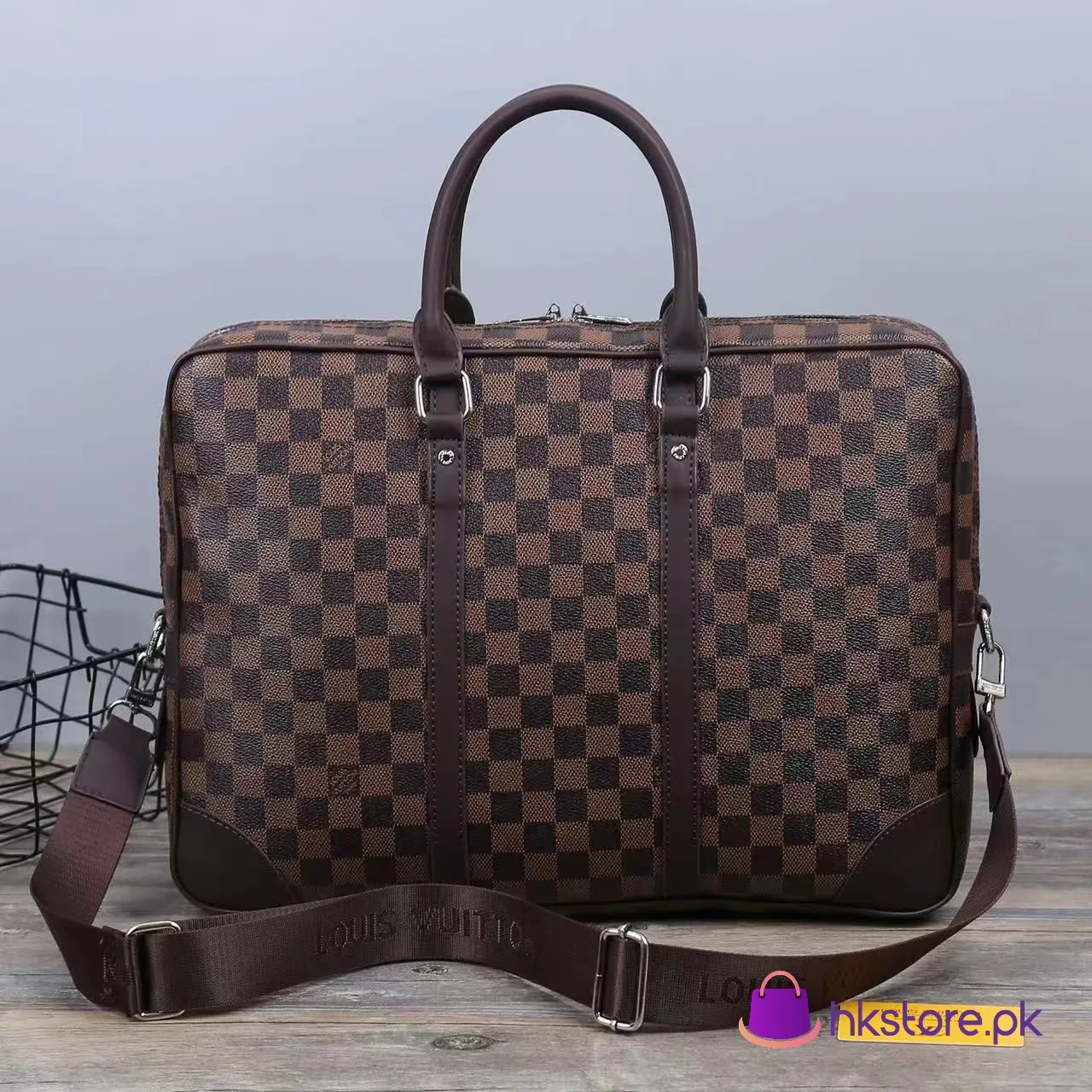 Best Price Lv check Laptop bag 