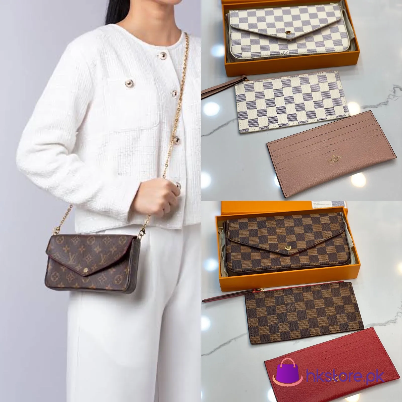 Best Price LV check wallets 