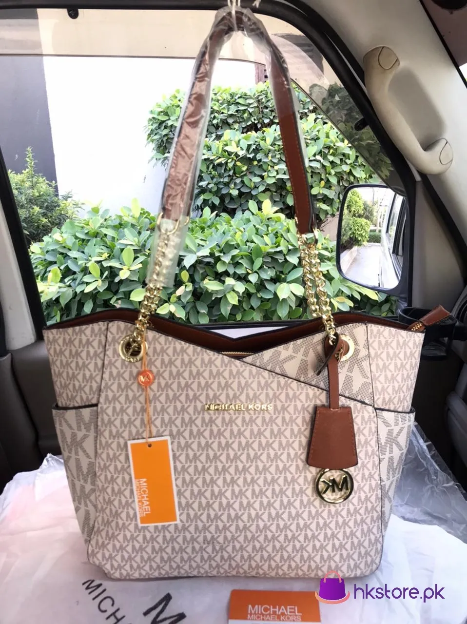 Michael Kors Square Tote Bag