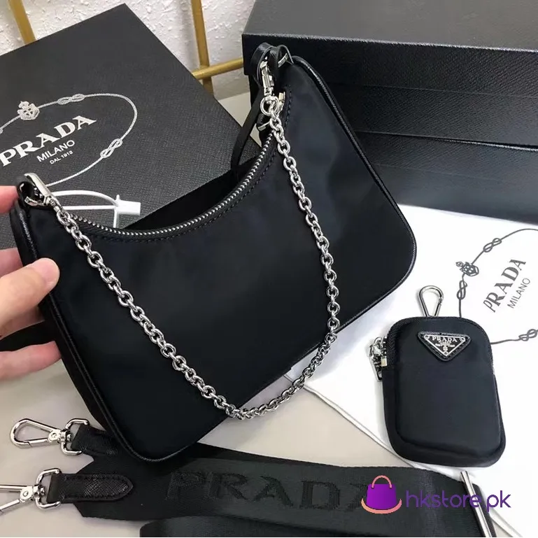 Prada Multi Pochet Re - Edition Nylon 