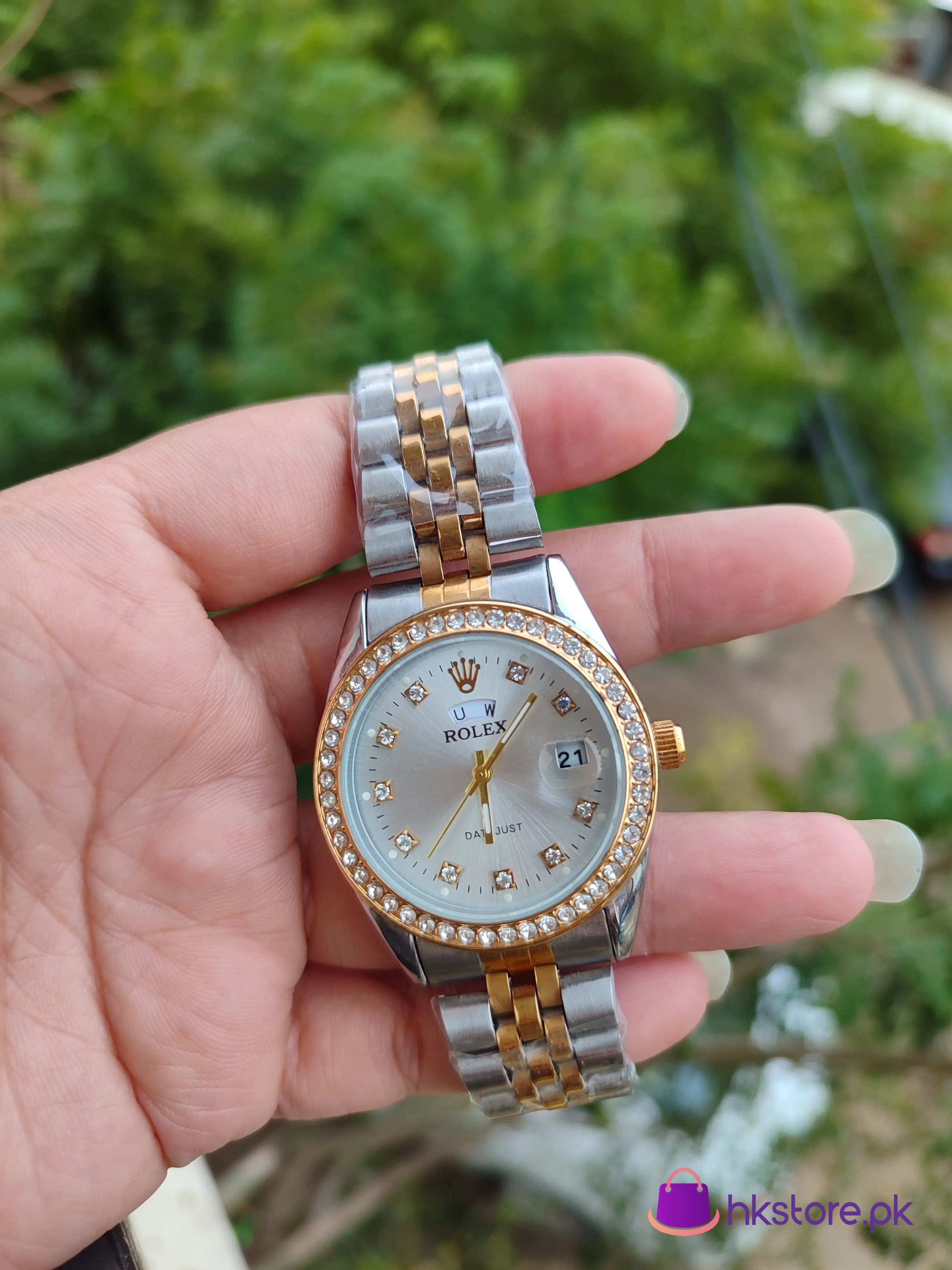 Rolex Medium Two Tone Chain 