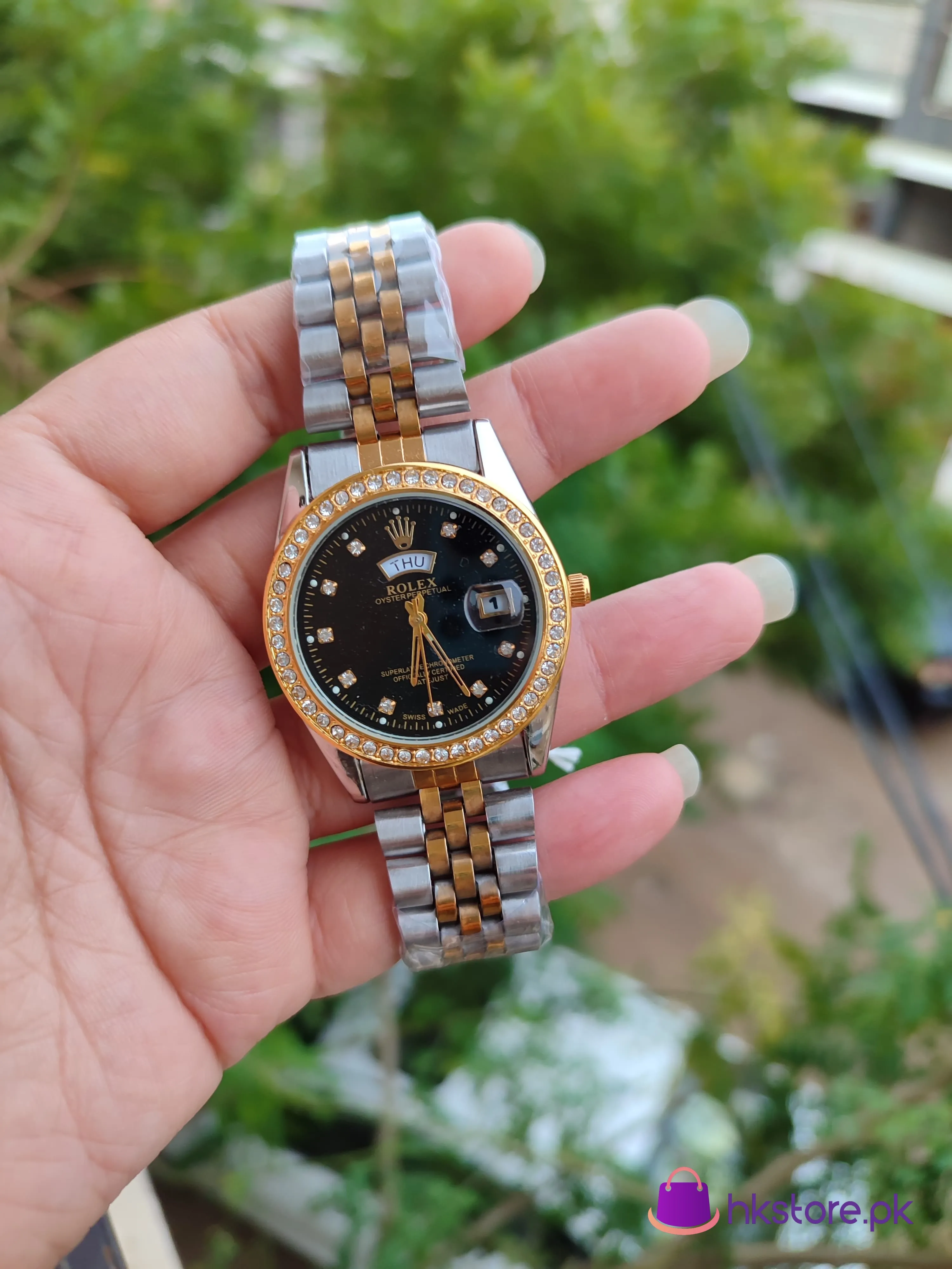 Rolex Medium Two Tone Chain 