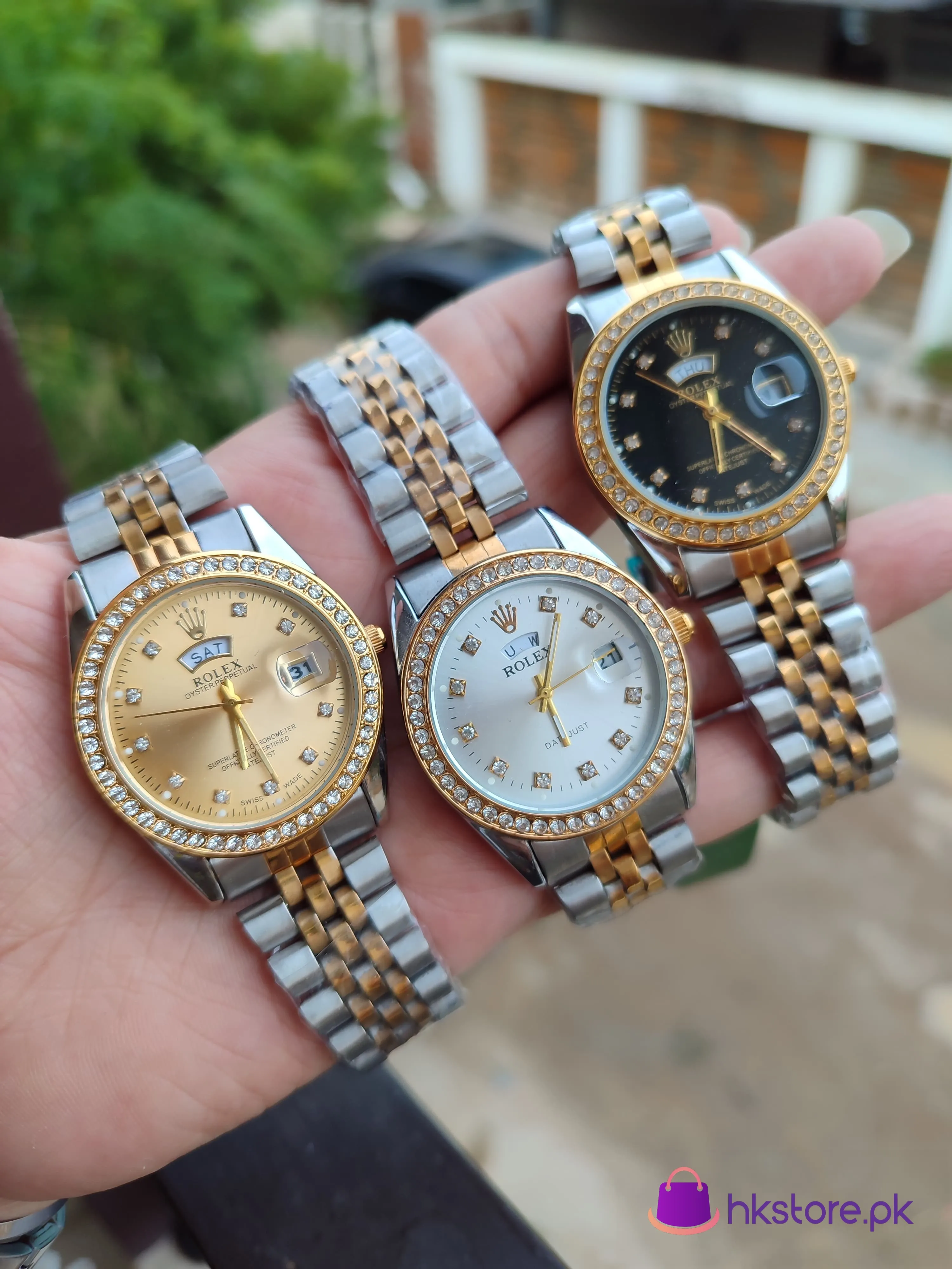 Rolex Medium Two Tone Chain 