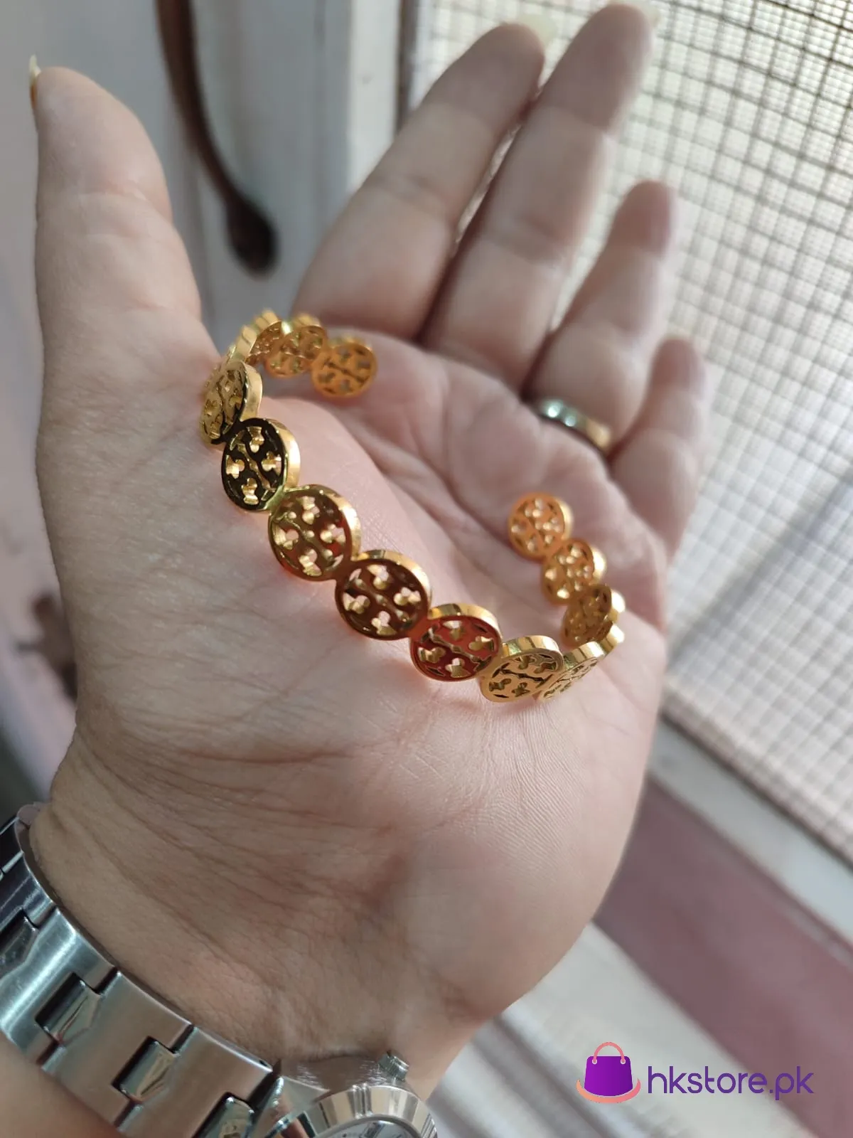 Stainless Torry Burch Bangles