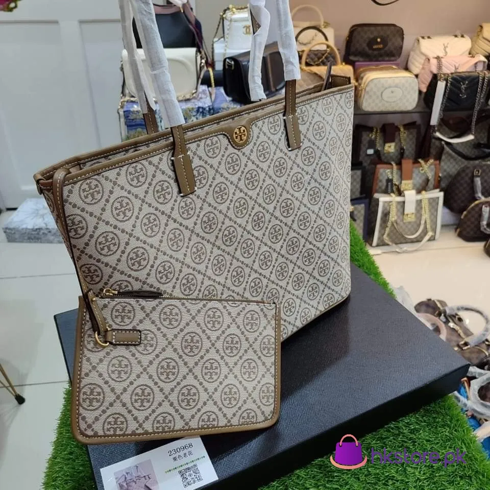 Torry Burch Canvas Tote Bag 