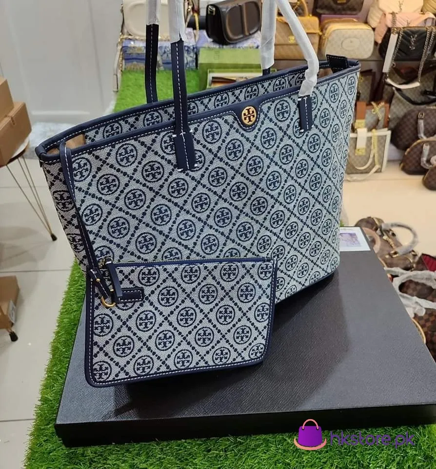 Torry Burch Canvas Tote Bag 
