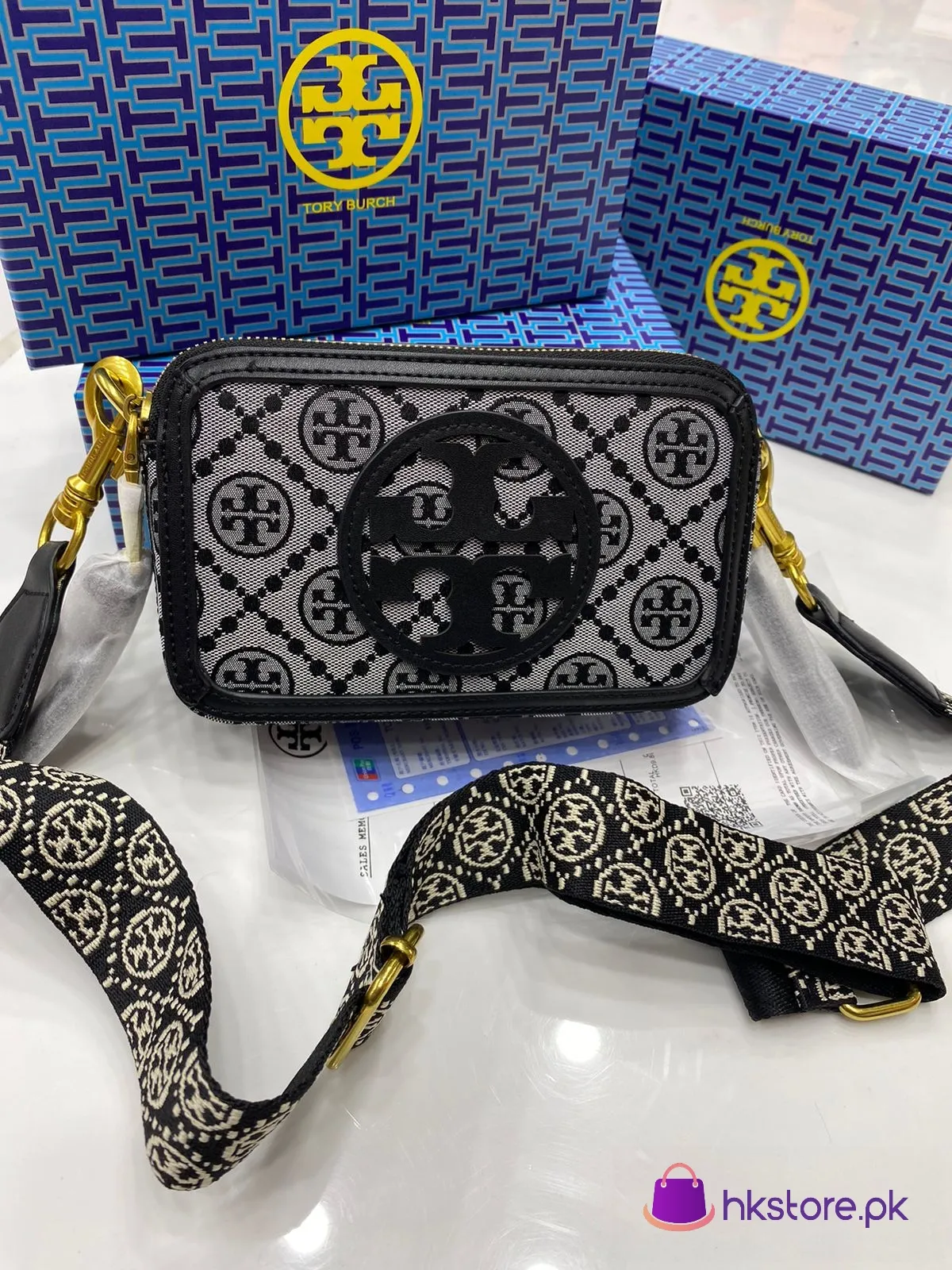 Torry Burch Crossbody Pattern Strap