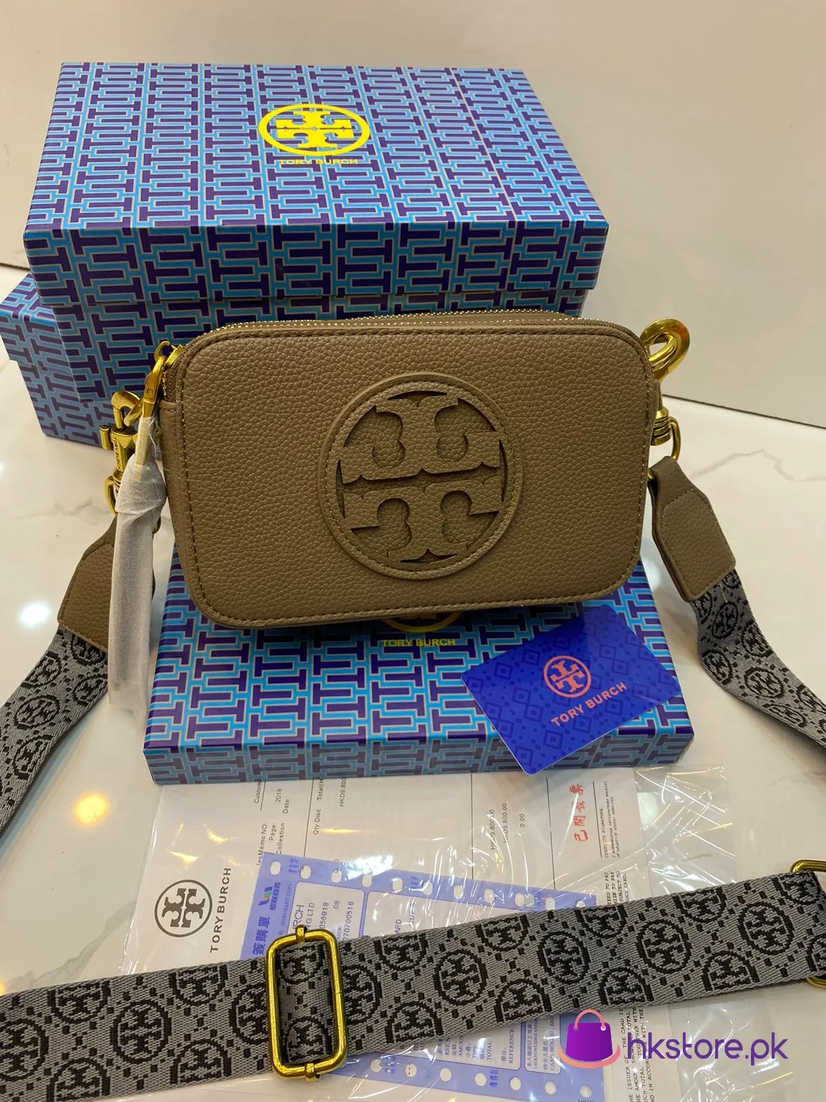 Torry Burch Crossbody Pattern Strap