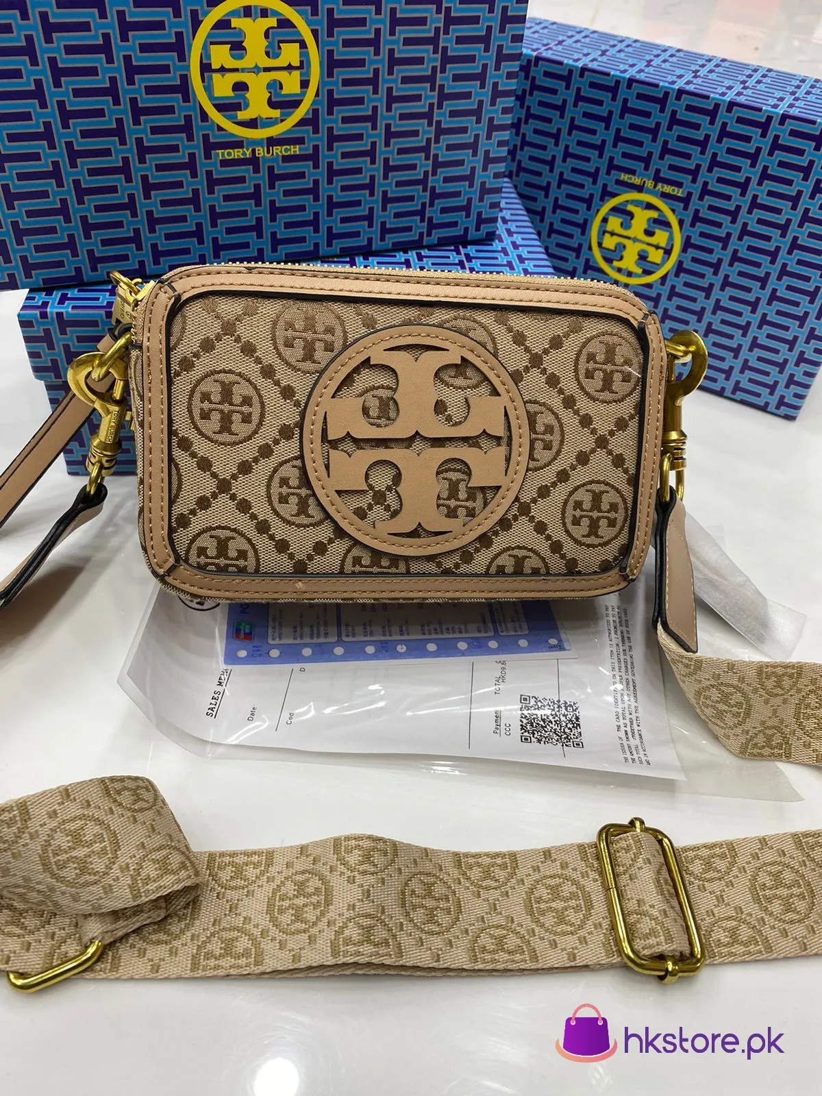 Torry Burch Crossbody Pattern Strap