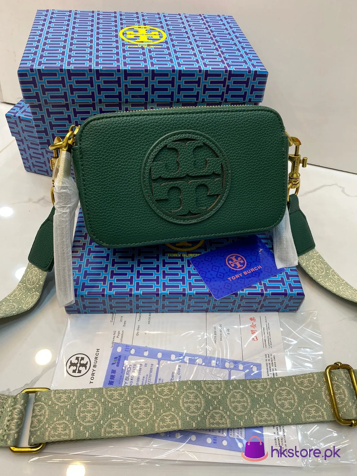 Torry Burch Crossbody Pattern Strap